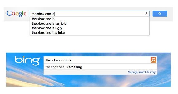 google-bing-xbox-one